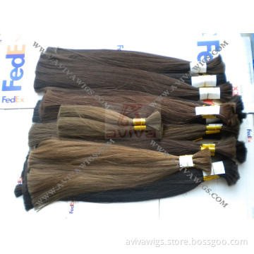100% Virgin Remy Bulk Human Hair Extension